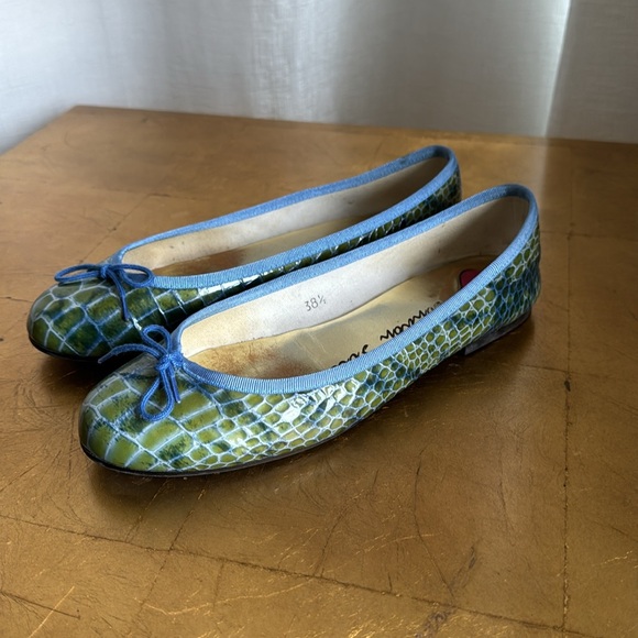 LONDON SOLE BALLET FLATS Multicolor SOLES SIZE 38.5 - Picture 2 of 9